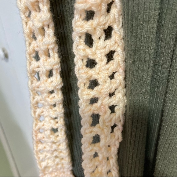 Crotchet Belt Boho Bohemian Gypsy Hippie Various Colors Handmade 42 in x 1.25 in - Picture 4 of 8